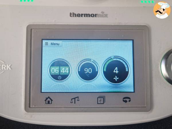 Sos beszamelowy z Thermomixa - Przygotowanie krok 2
