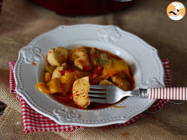 Ekspresowy kurczak baskijski w Cookeo - Przygotowanie krok 5