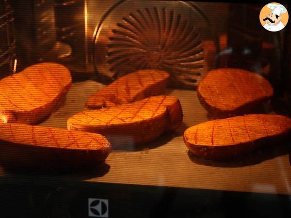 Pieczone słodkie ziemniaki - Przygotowanie krok 3