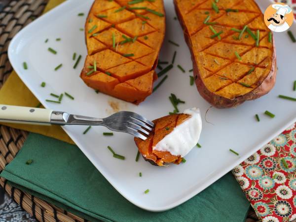 Pieczone słodkie ziemniaki - Przygotowanie krok 5
