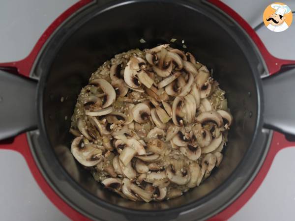 Risotto z grzybami w Cookeo - Przygotowanie krok 4