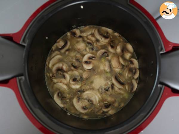 Risotto z grzybami w Cookeo - Przygotowanie krok 5