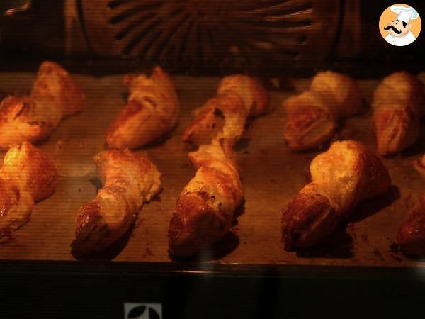 Skręty z ciasta francuskiego z serem i pietruszką: obowiązkowy przepis na aperitif - Przygotowanie krok 5
