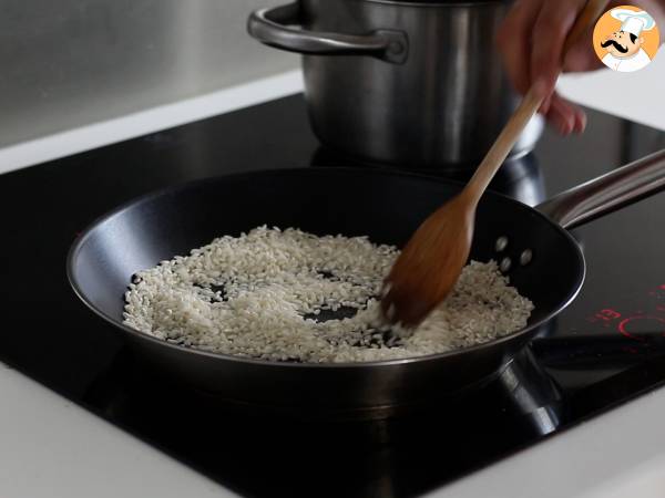 Dyniowe risotto, delikatne i idealne pierwsze danie na jesień - Przygotowanie krok 3