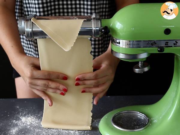 Domowe tagliatelle, procedura wyjaśniona krok po kroku - Przygotowanie krok 5