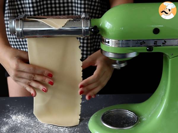 Tagliolini, procedura przygotowania krok po kroku w domu - Przygotowanie krok 4