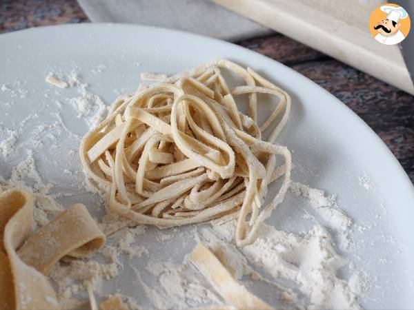 Tagliolini, procedura przygotowania krok po kroku w domu - Przygotowanie krok 6