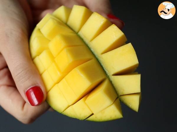 Krewetki i mango w verrines na słodko-pikantny aperitif - Przygotowanie krok 4