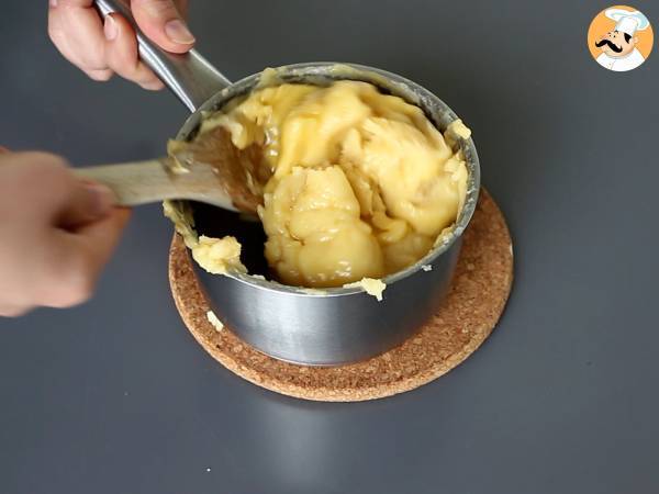 Pieczone churros w kształcie miseczek z obfitą polewą - Przygotowanie krok 3