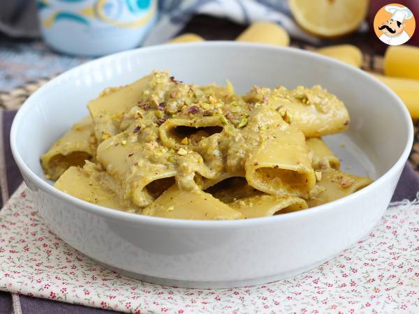 Makaron z tuńczykiem, pistacjami i cytryną - Przygotowanie krok 6