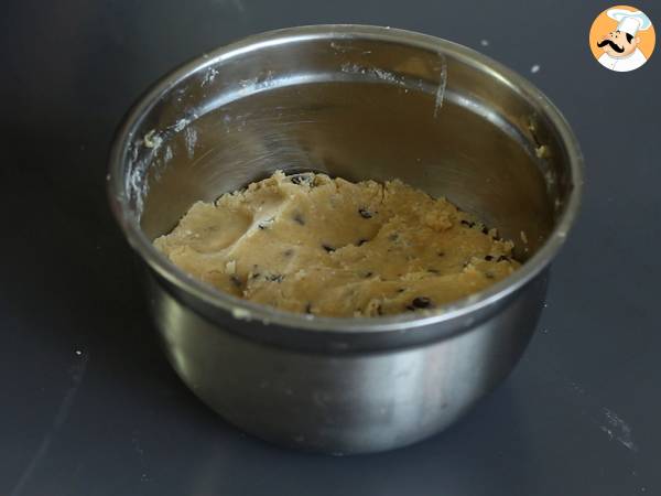 Ciasteczkowe kubeczki polane czekoladowym ganache, w stylu marchewkowego garnka - Przygotowanie krok 2