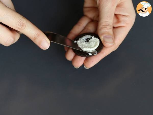 Ciasteczkowe kubeczki polane czekoladowym ganache, w stylu marchewkowego garnka - Przygotowanie krok 6