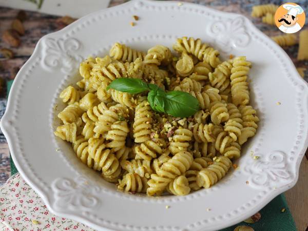 Makaron z pesto pistacjowym - smaczny i łatwy przepis do przygotowania - Przygotowanie krok 4