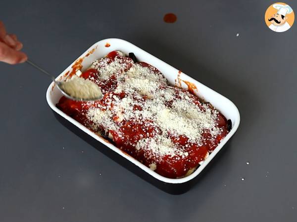 Parmigiana z bakłażana - tradycyjny przepis wyjaśniony krok po kroku! - Przygotowanie krok 9