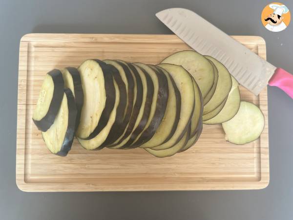 Makaron sycylijski z bakłażanem, łatwa i lekka wersja - Pasta alla Norma - Przygotowanie krok 1