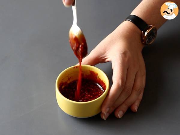 Pikantny koreański sos gochujang do Bibimbap - Przygotowanie krok 2