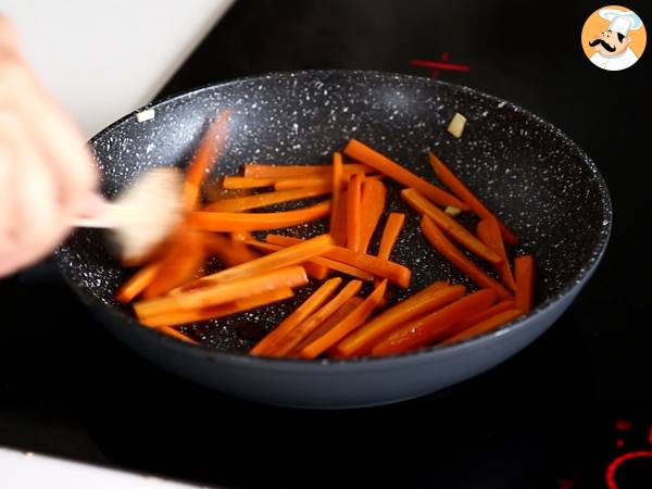 Bibimbap, tradycyjne koreańskie danie - Przygotowanie krok 7