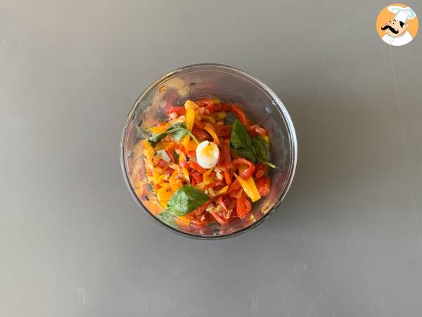 Makaron z papryką i filadelfią - Przygotowanie krok 4