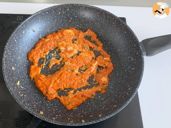 Makaron z papryką i filadelfią - Przygotowanie krok 6