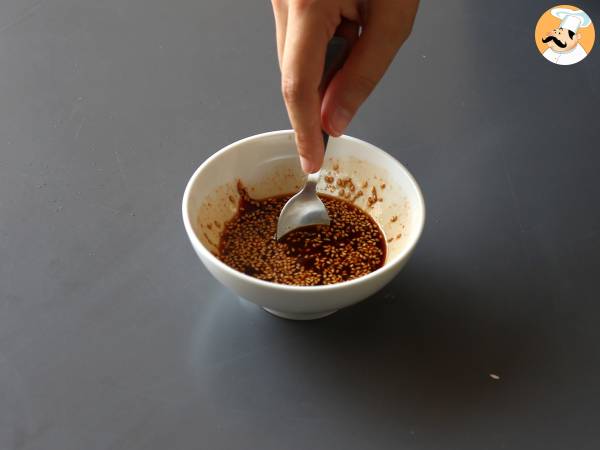 Grzyby po koreańsku - Grzyby shiitake w sosie gochujang - Przygotowanie krok 2