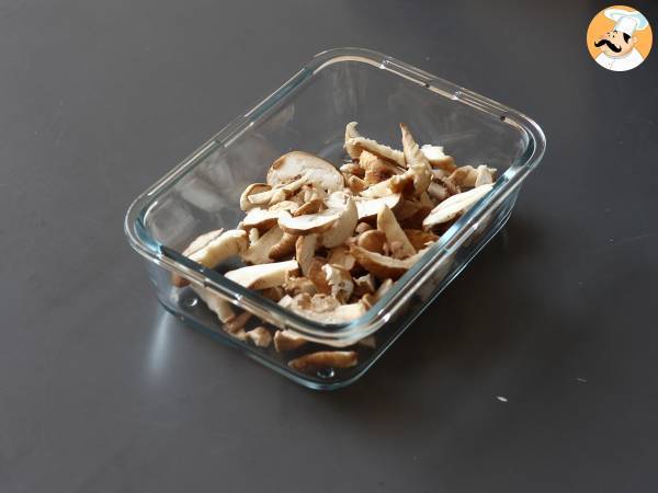 Grzyby po koreańsku - Grzyby shiitake w sosie gochujang - Przygotowanie krok 3