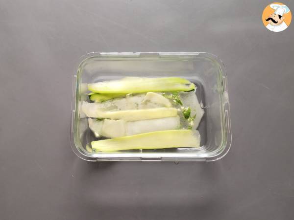 Marynowana cukinia, idealne warzywne carpaccio na lato! - Przygotowanie krok 4