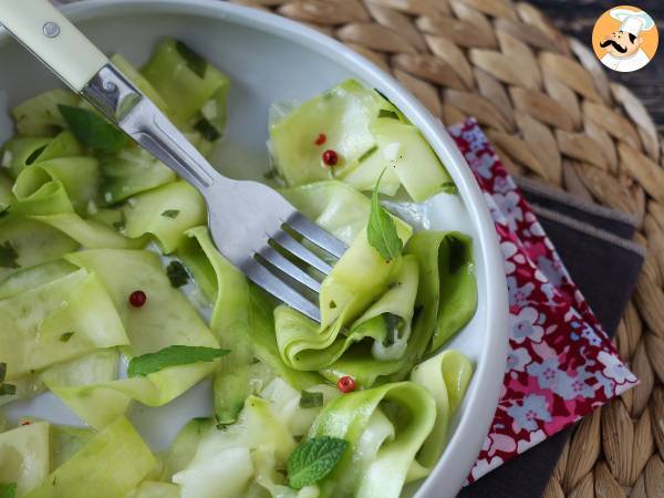 Marynowana cukinia, idealne warzywne carpaccio na lato! - Przygotowanie krok 7