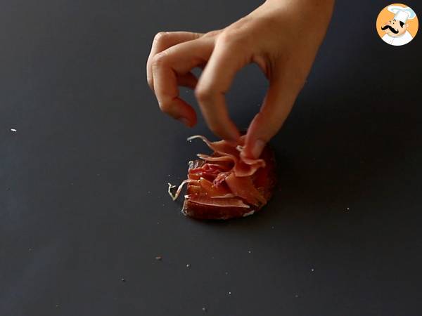 Kanapki z pomidorem i szynką Serrano - Przygotowanie krok 4