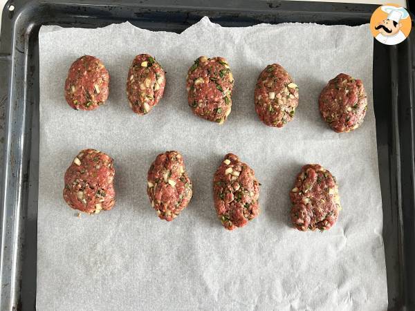 Köfte - tureckie klopsiki - Przygotowanie krok 4