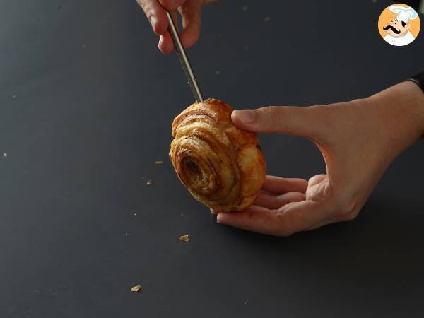 Łatwa solona bułka nowojorska z pesto i serem śmietankowym z 4 składników - Przygotowanie krok 8