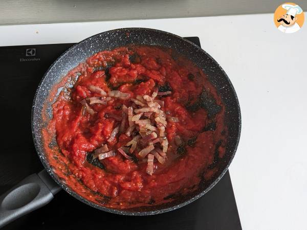 Makaron all'amatriciana, tradycyjny przepis wyjaśniony krok po kroku - Przygotowanie krok 7
