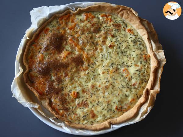 Quiche z dyni, prosty i skuteczny posiłek - Przygotowanie krok 5