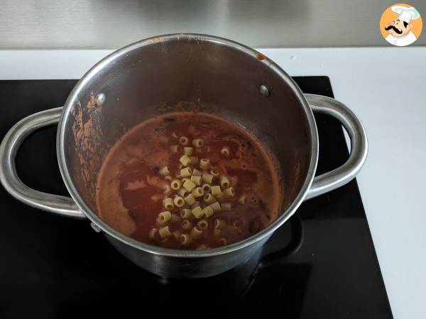 Pasta e fagioli, szybki i kremowy przepis - Przygotowanie krok 4