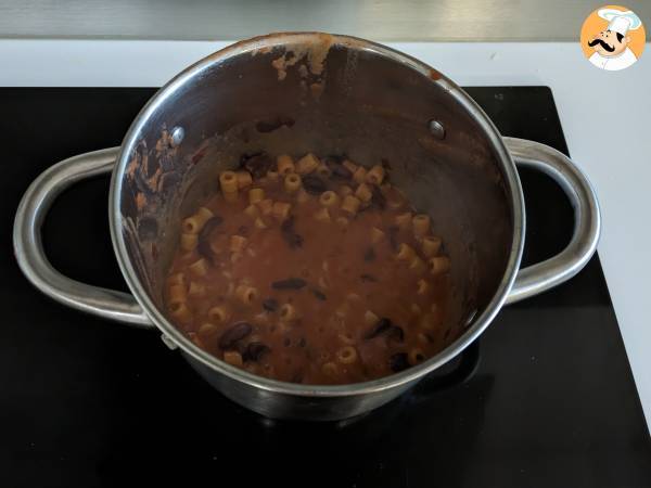 Pasta e fagioli, szybki i kremowy przepis - Przygotowanie krok 5