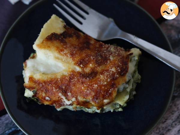 Niezwykle delikatna lasagne z ricottą i szpinakiem - Przygotowanie krok 13