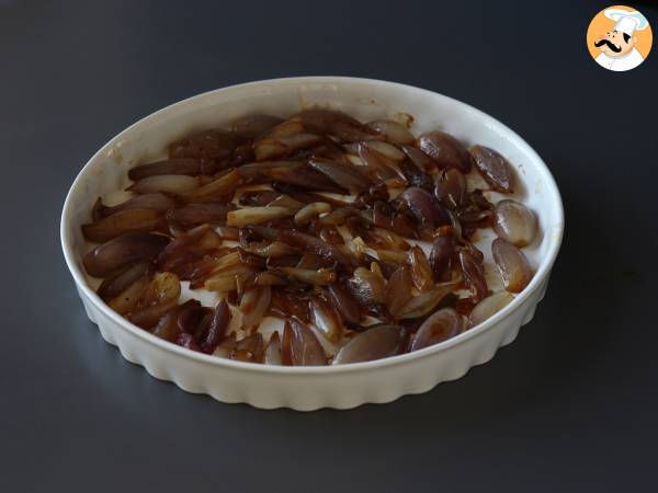 Tarta tatin z szalotką i fetą - nieodparta wersja wytrawna! - Przygotowanie krok 4
