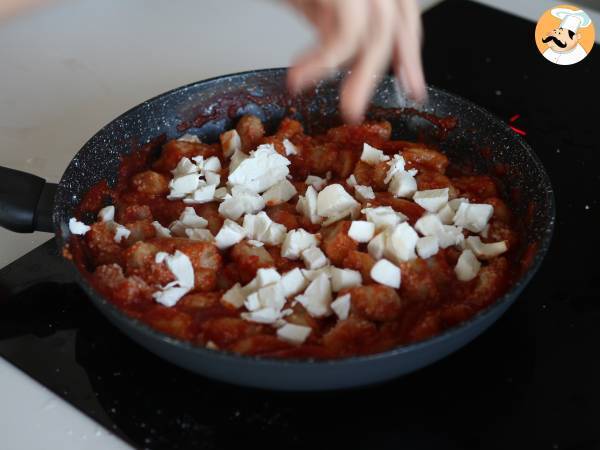 Gnocchi alla Sorrentina na patelni: szybki i serowy przepis, który wszyscy uwielbiają! - Przygotowanie krok 9