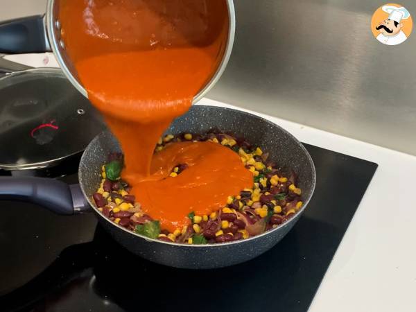 Wegetariańskie enchiladas - Przygotowanie krok 2