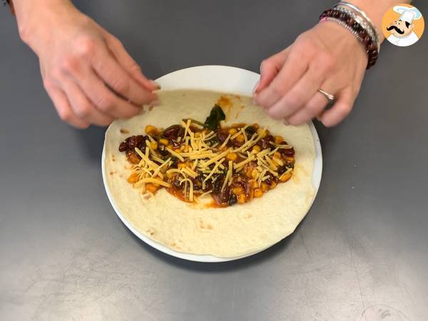 Wegetariańskie enchiladas - Przygotowanie krok 3