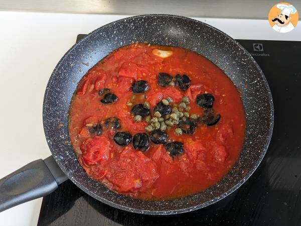 Spaghetti alla puttanesca - szybkie i smaczne pierwsze danie - Przygotowanie krok 2