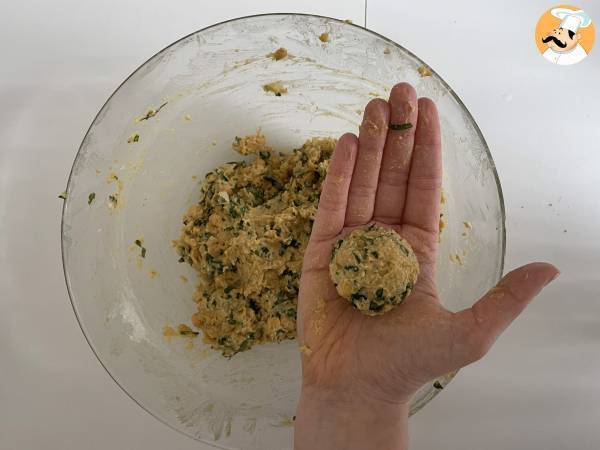 Falafele w frytkownicy powietrznej - chrupiące rezultaty bez smażenia! - Przygotowanie krok 4
