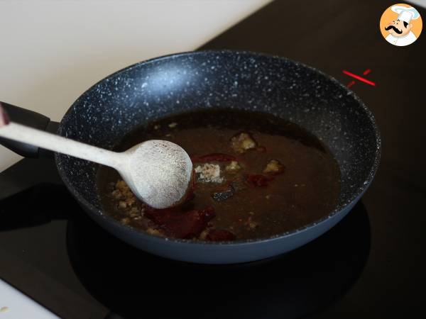 Koreański smażony kurczak z pikantnym sosem gochujang - Dakgangjeong - Przygotowanie krok 4