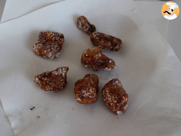Koreański smażony kurczak z pikantnym sosem gochujang - Dakgangjeong - Przygotowanie krok 8
