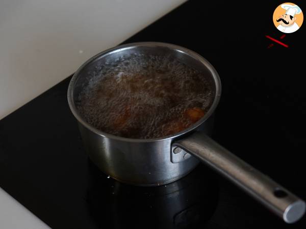 Koreański smażony kurczak z pikantnym sosem gochujang - Dakgangjeong - Przygotowanie krok 9