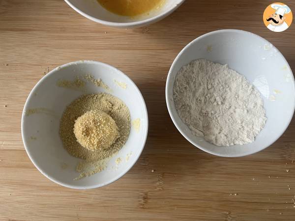Panierowane Babybels w frytkownicy powietrznej - Przygotowanie krok 2