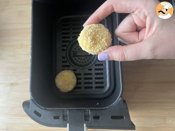 Panierowane Babybels w frytkownicy powietrznej - Przygotowanie krok 3