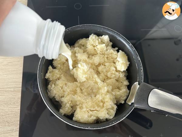Kremowe i łatwe purée z manioku - Przygotowanie krok 4