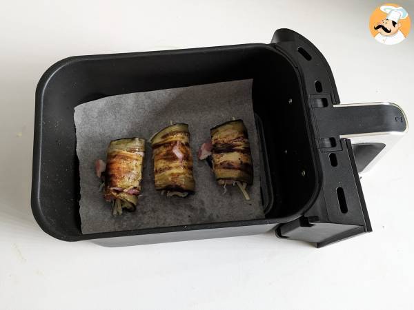 Roladki z bakłażana w frytkownicy powietrznej - Przygotowanie krok 5