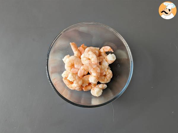 Krewetki w frytkownicy powietrznej: lekki i smaczny przepis - Przygotowanie krok 1