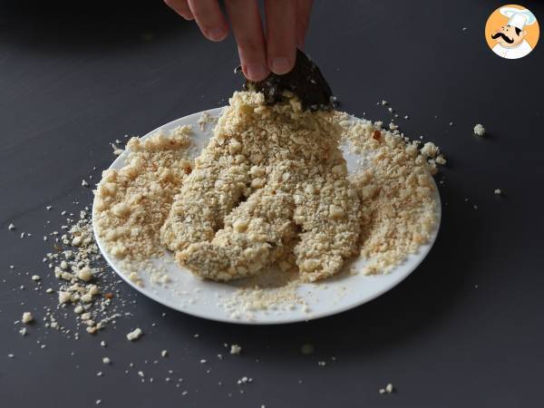 Panierowany bakłażan z bułką tartą panko w stylu japońskiego curry katsu, ale wegetariański - Przygotowanie krok 7